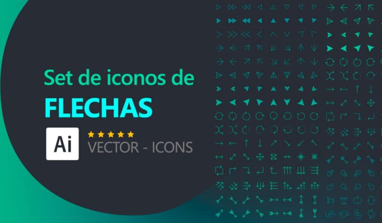 Set de iconos de flechas VECTOR - ICONS