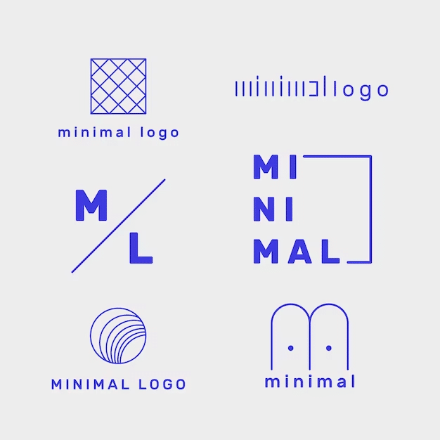El minimalismo y la simplicidad son populares, con logotipos limpios y elegantes